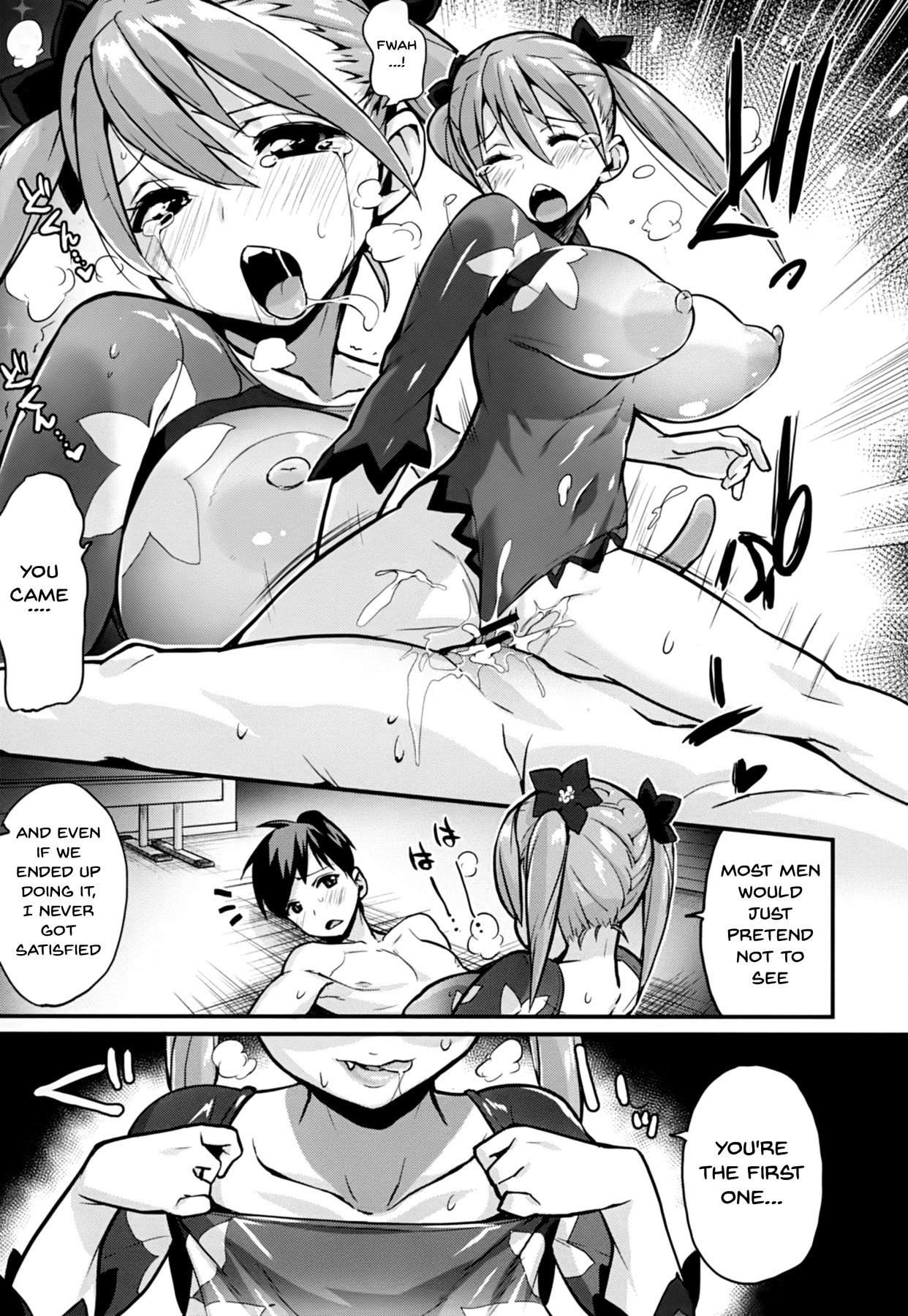 Hentai Manga Comic-I'll Squeeze You With These-Chapter 7-17